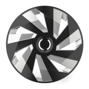 RATKAPNE(poklopci čeličnih felni)VERSACO 14" VECTOR CRNO-SIVA